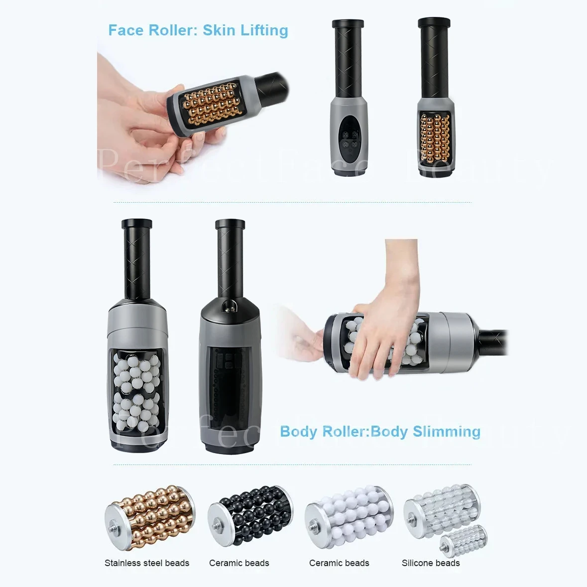 7-Inch Screen Upgraded Handle Inner Ball Roller Physiotherapy Body Contouring Eliminates Pain AntiCellulite Slimming Machine 6