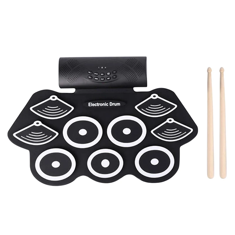 Electronic Drum Kit Bluetooth Roll 