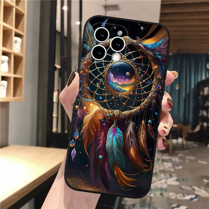 Dream catcher Phone Case For iphone 15 14 Pro Max 13 12 11 Pro Max XSMax XR 12 13 mini 14 Plus