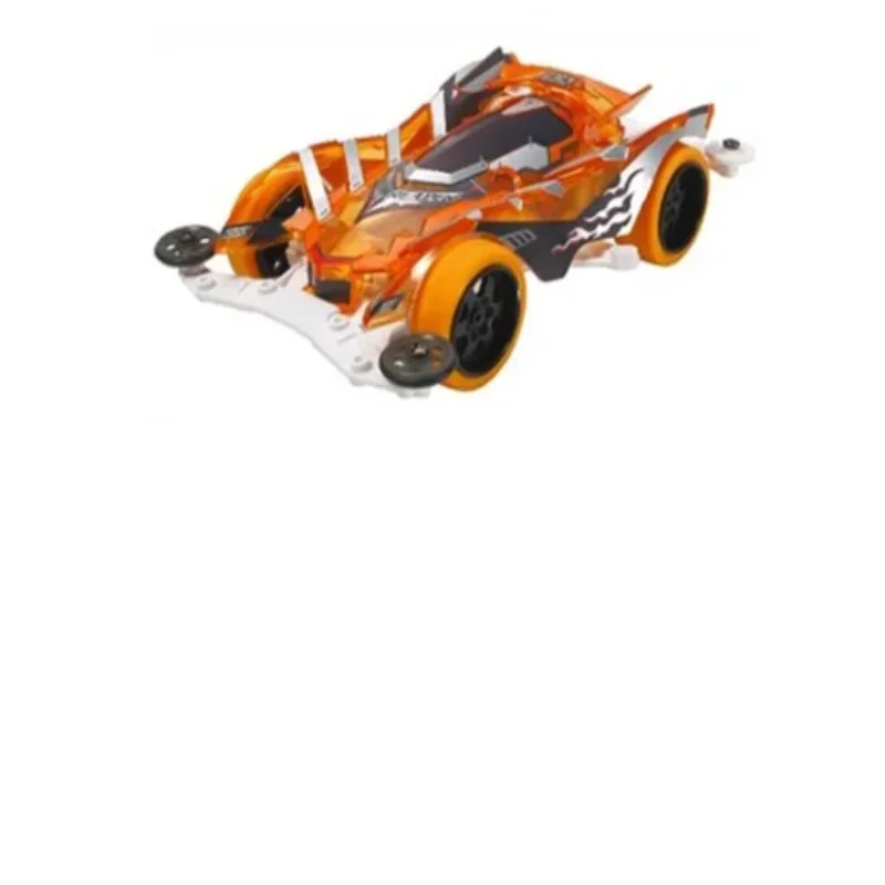 Originale Tamiya Mini 4Wd Racer Model Car A Quattro Ruote Motrici Vs Chassis Arancione Tramite Armatura Armata Impermeabile 95219