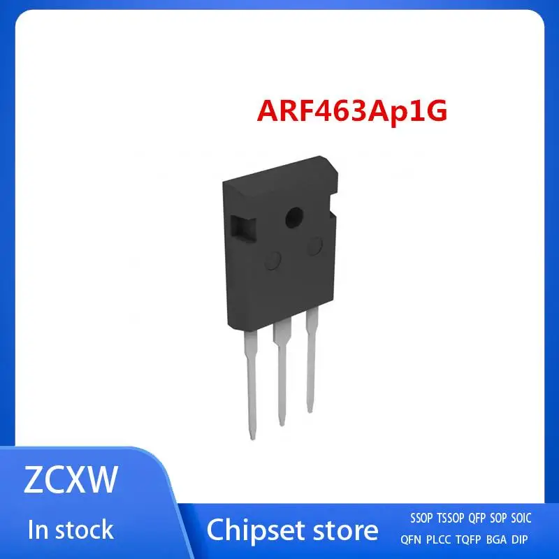 

1 пара ARF463Ap1G ARF463Ap1 + ARF463Bp1G ARF463Bp1 TO-247 9A 500V MOSFET