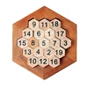 Wooden Hexagon Sudoku Number Puzzle Logical Thinking Math Games Toys Kids And Adults IQ Test Montessori Rompecabezas De Madera 3
