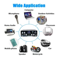 AK55 HiFi Digital Amplifier Channel 2.0 Bluetooth Surround Sound AMP Max Power 90Wx2 Speaker for Home Car BT 5.0 Audio AMP 3