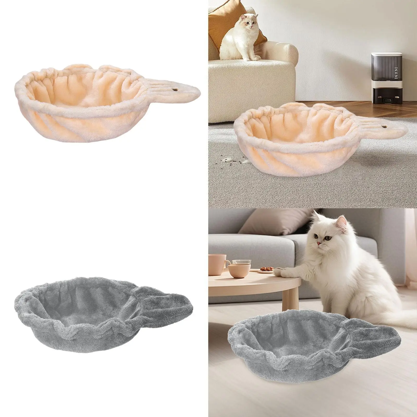 Cat Tree Hammock for Pet Cat Tree Accessories Basket for Kitten Indoors Cats