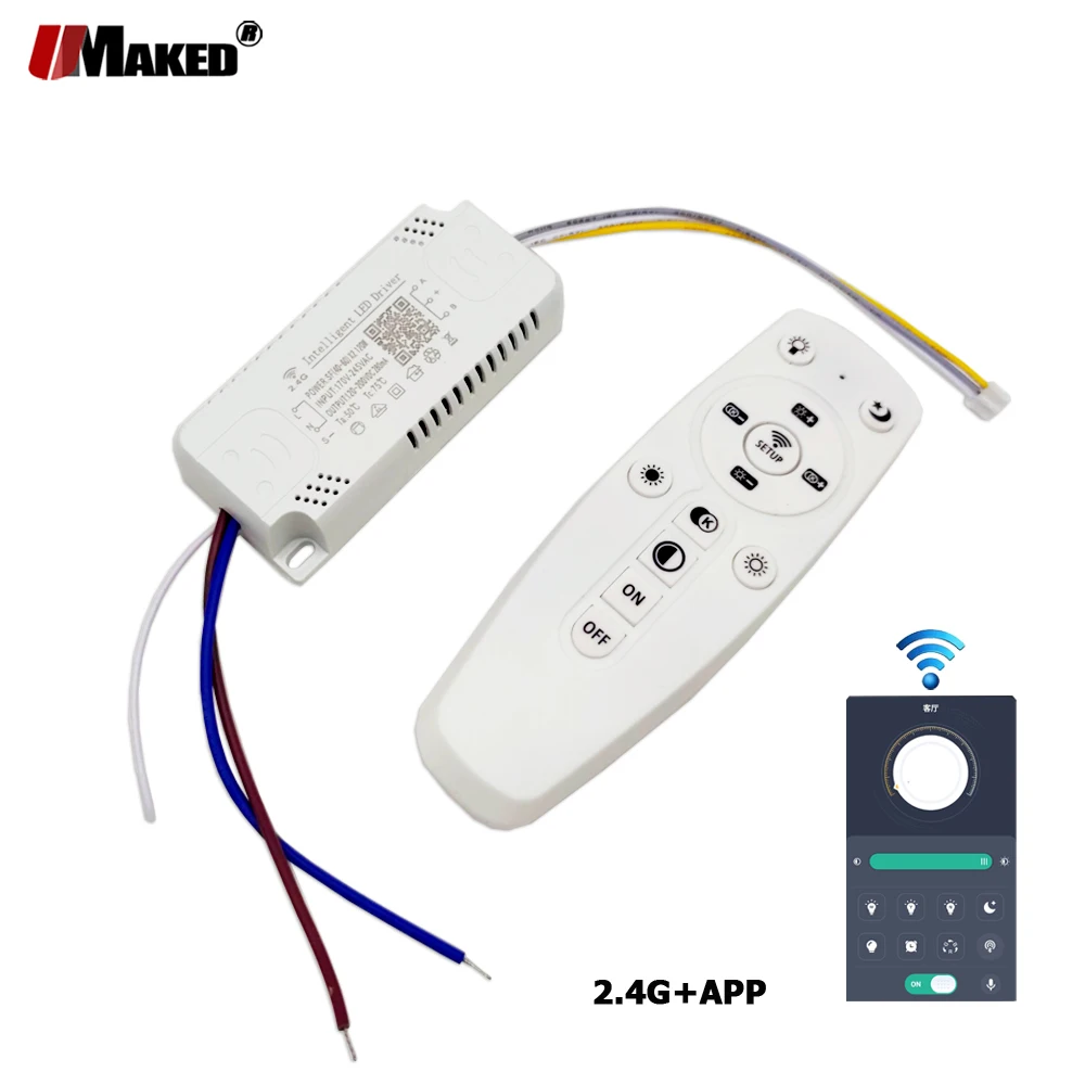 LED-Driver-2-4G-Remote-APP-Control-48W-80W-120W160W-Intelligent ...