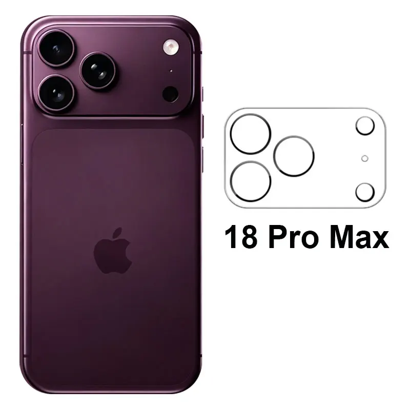 4-Pack Premium Camera Lens Protector - Tempered Protective Glass