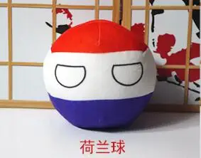Polandball Countryball Plush Toys Anime Poland Netherlands