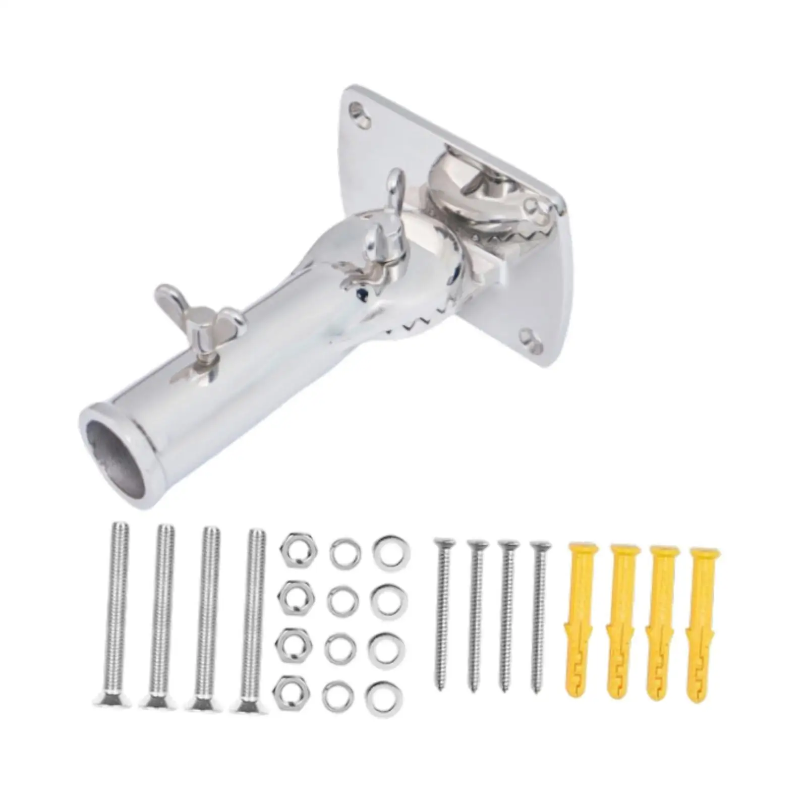 Flag Pole Holder Practical Mounting Base for Car House Home Decoration