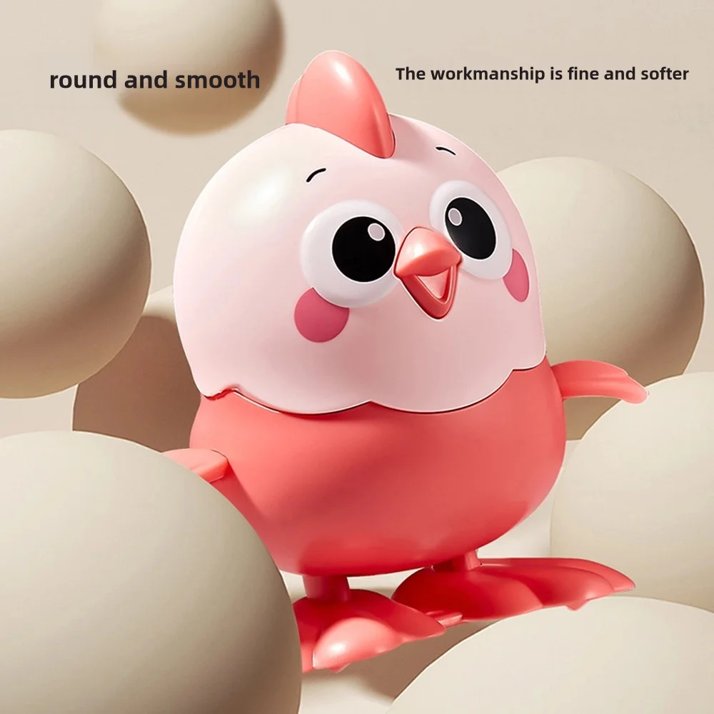 Cute Wind-up Chick Sensory Toy For Babies And Toddlers_voghion.com