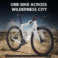 SAVA 2025 Nueva bicicleta de grava R21 Gelaro S6/S4, bicicleta todoterreno todo terreno, cuadro de fibra de carbono y bicicleta de engranaje GRX 11/GRX de 20 velocidades - Imagen 4