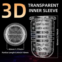 Automatische Männliche Masturbator Tasse Teleskop Rotation Vagina Masturbation Tasse Sex Spielzeug für Männer Blowjob Mastubator Erwachsene Waren 18+ 5