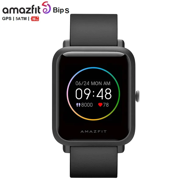 Amazozonamazfit Bip S Gps Smartwatch - Waterproof, Heart Rate, Fitness  Tracking