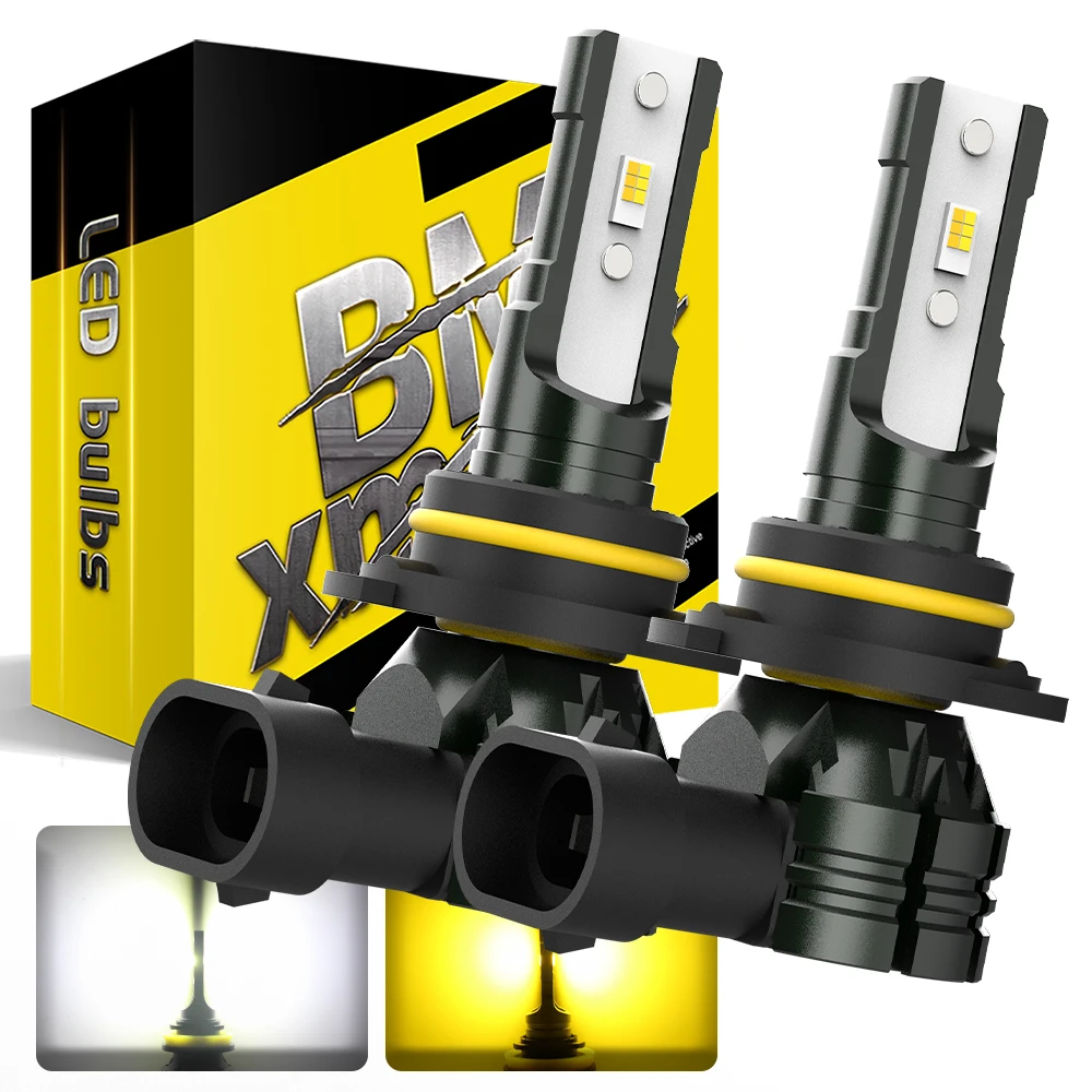 BMTxms 12000LM 9005 HB3 HB4 9006 H10 9145 LED 안개등 DRL 램프 캔버스 마쓰다 2 3 CX9 RX8 혼다 CRV 스바루 포레스터 임프레자용