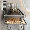 Suction Cup Shampoo Holder Bathroom Shelf Makeup Storage Organizer Aluminum Shower Shelf Bathroom Organizer No Drill Wall Shelf 1