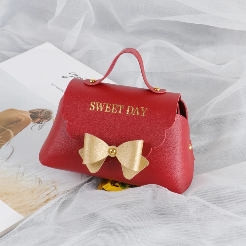 Leather Candy Bags Party Favors Packaging Bag Creative Bowknot Coin Purse Handbag Present Box Wedding Birthday Jewelry Gift Bag