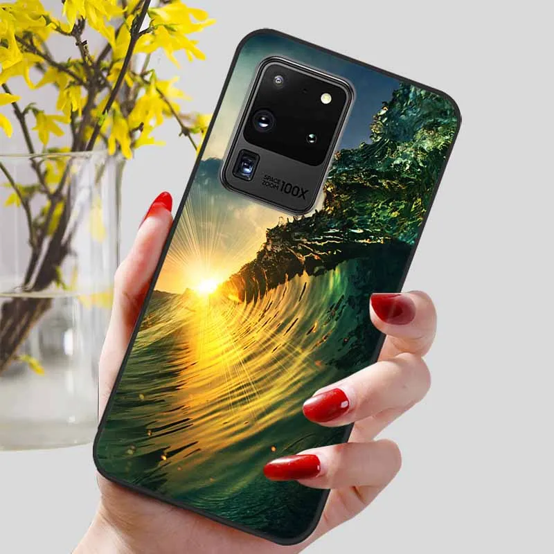 Lovely Soft TPU Silicone Protective Phone Case for Samsung Galaxy S20 Ultra 5G