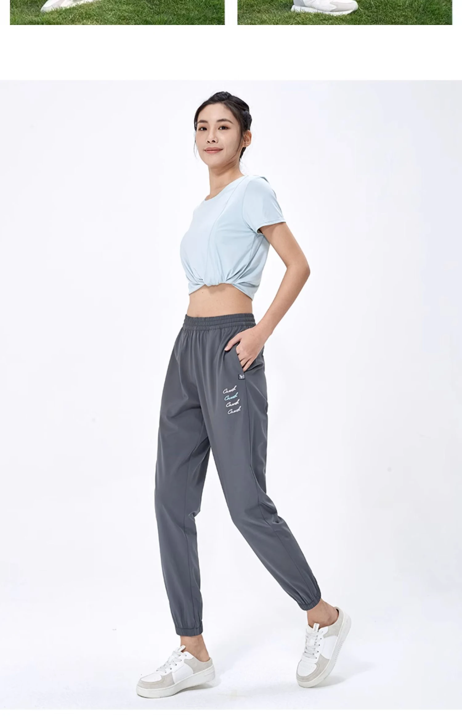 Description Picture 5 of itemGOLDEN CAMEL Hiking Pants Women and Men Quick-drying Sports Running Pant for Men Loose Breathable Shorts Fitness Casual Trousers