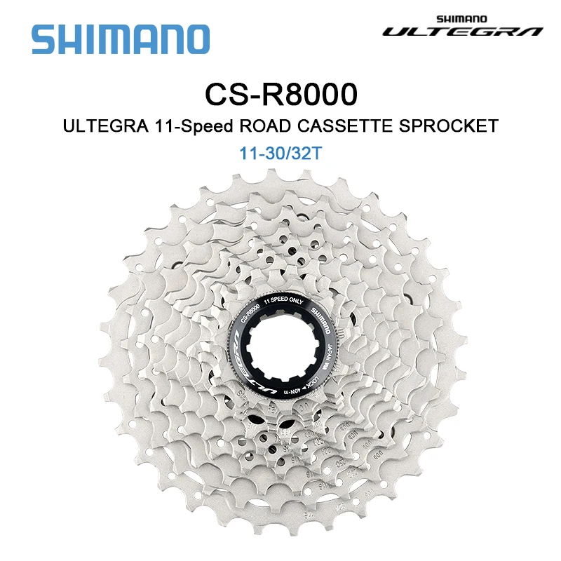 

Кассета Shimano 105 Ultegra CS-R8000 11 Speed k7 11v Road Bike Cubo k7 11v Shimano 30T 32T Кассета для HG