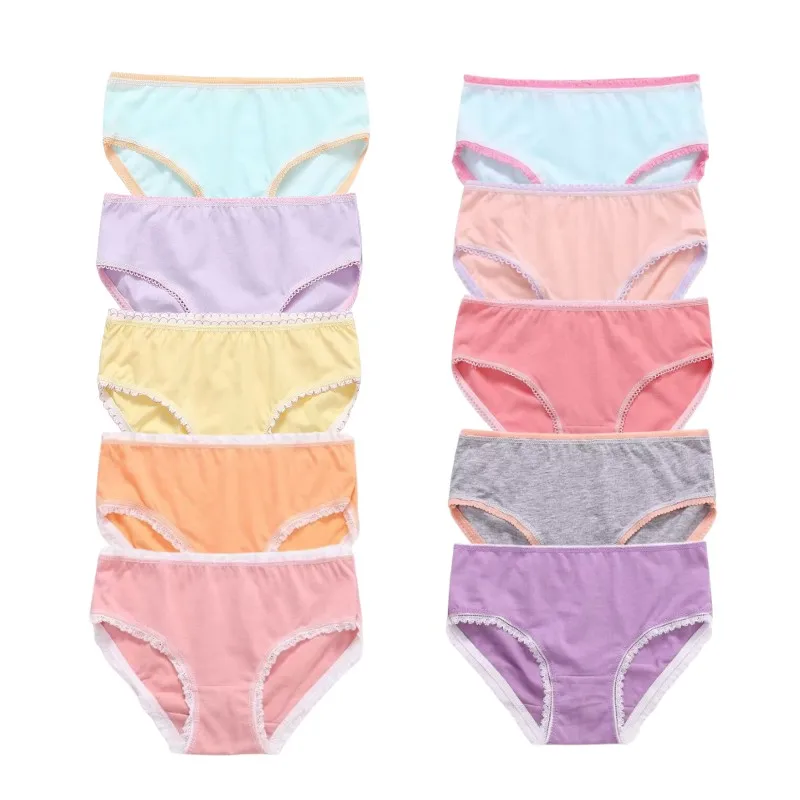 36pcs/Lot Girls Underwear Panties Kids Panties Girl Cotton Underwear Briefs 2-12Years