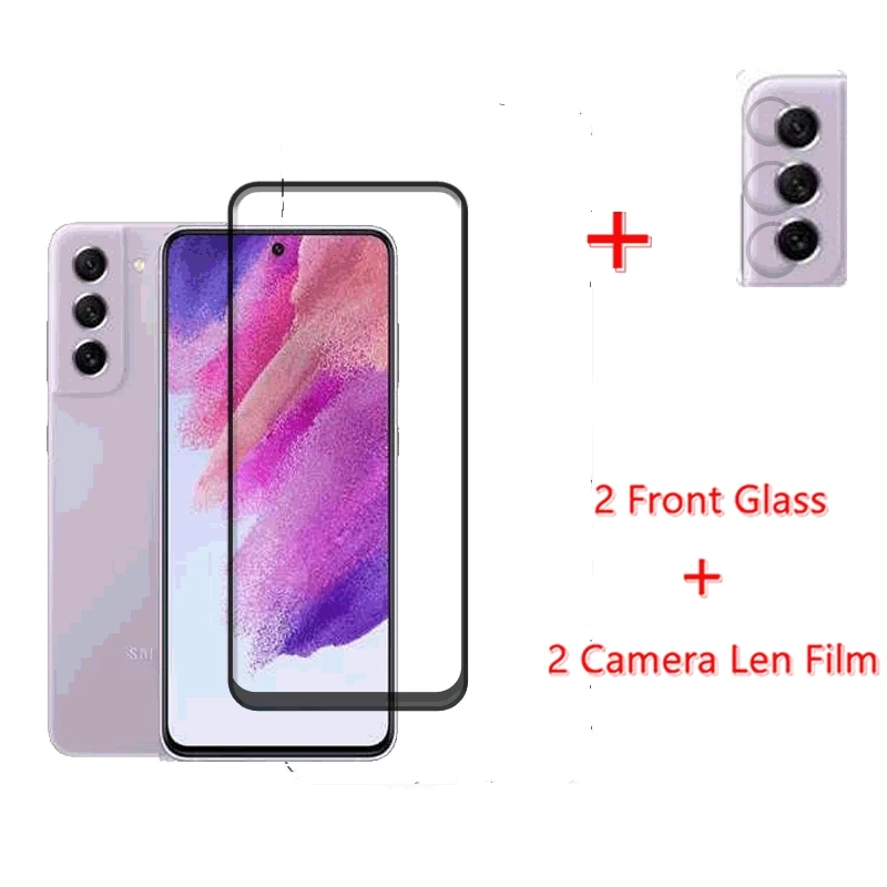 Tempered Glass Screen and Camera Protector