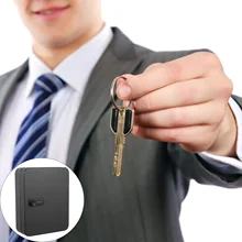 

1 Set Wall Mounted Key Box Household Key Lock Box Keys 48 Slots Cabinet