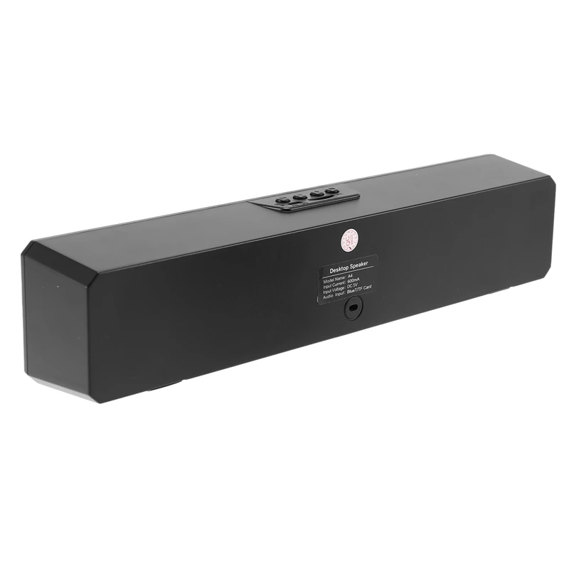 RGB 롱 바 스피커, 블루투스 USB 전원 공급 장치 스피커, 컬러 라이트 스피커, TV 컴퓨터 외부 스피커에 적합