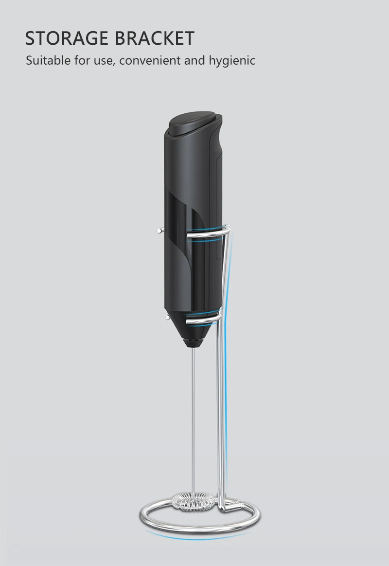 New Electric Milk Frother Handheld Egg Beater Milk Coffee Mixer Foamer