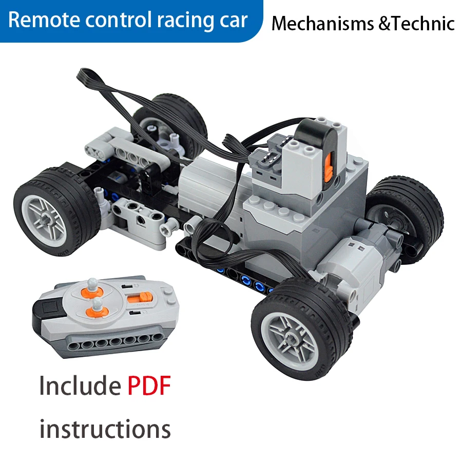 Lego technic hotsell rc car instructions