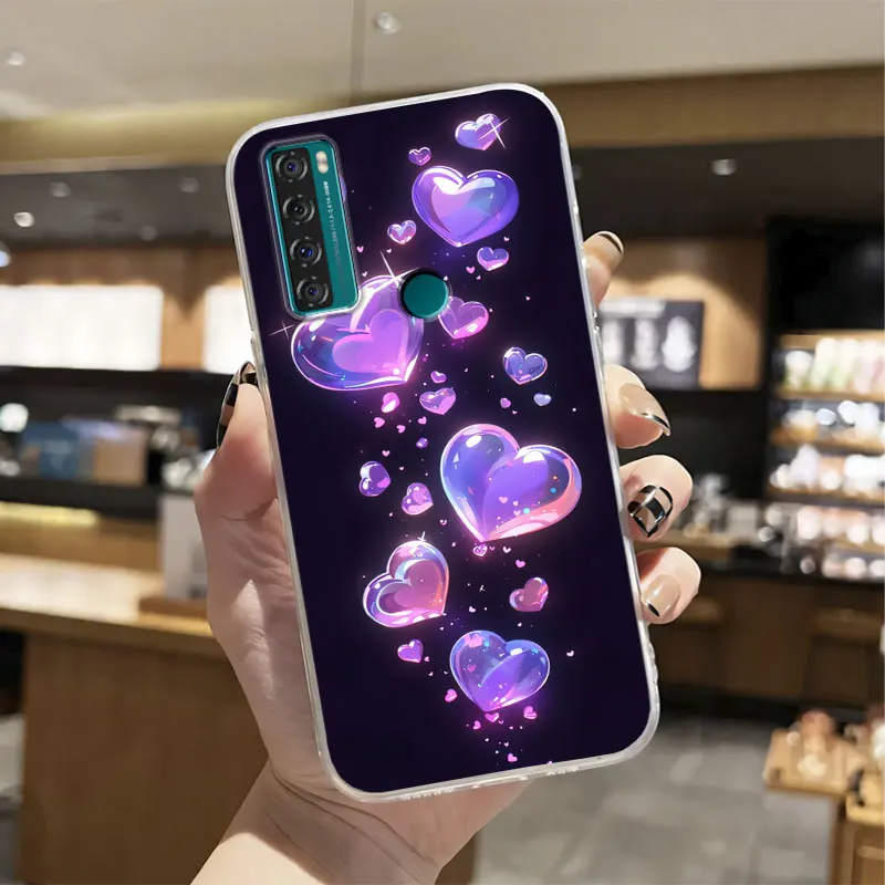 Transparent Shockproof Silicone Soft Phone Case