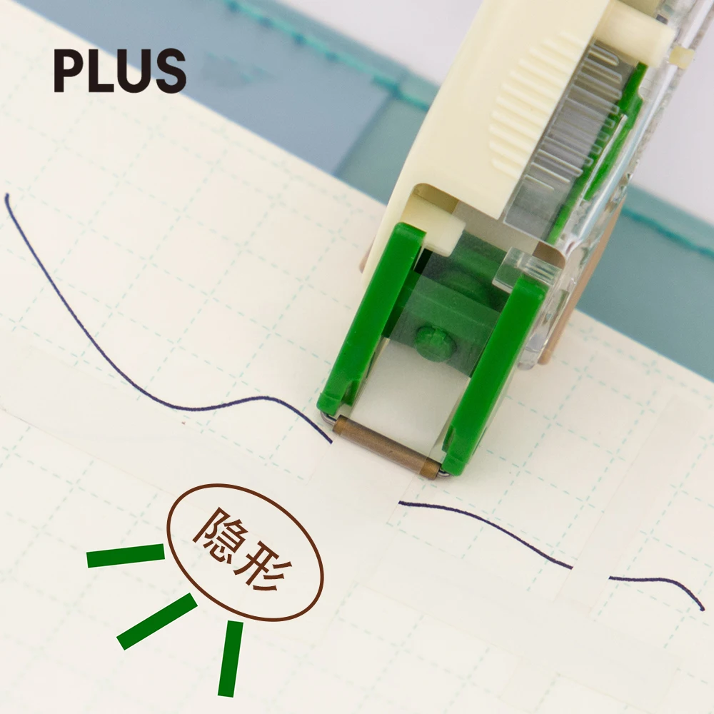PLUS CreamTape Correction Tape 6mm/5mm/4mm/2.5mm Width Mini School Supplies Portable Corrector Student Stationery 1pc