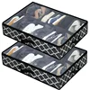 1Pc Closet Bed Shoe Storage Boxes Foldable Underbed Shoesorganizer Containers Under Bed Storage Bags Home Shoe Rack Organizer 1
