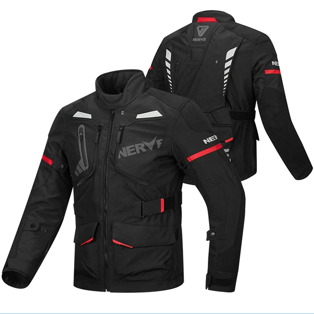 

Racing Motorcycle Suit For 4 Season Cycling Clothes For Men Comfortable Motorcycle Jacket Motion Knight Clothing Be Durable