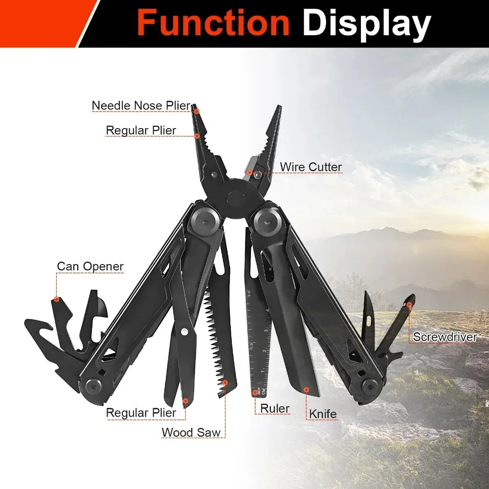 Folding Multi ToolOutdoor Folding Tool for Camping 6