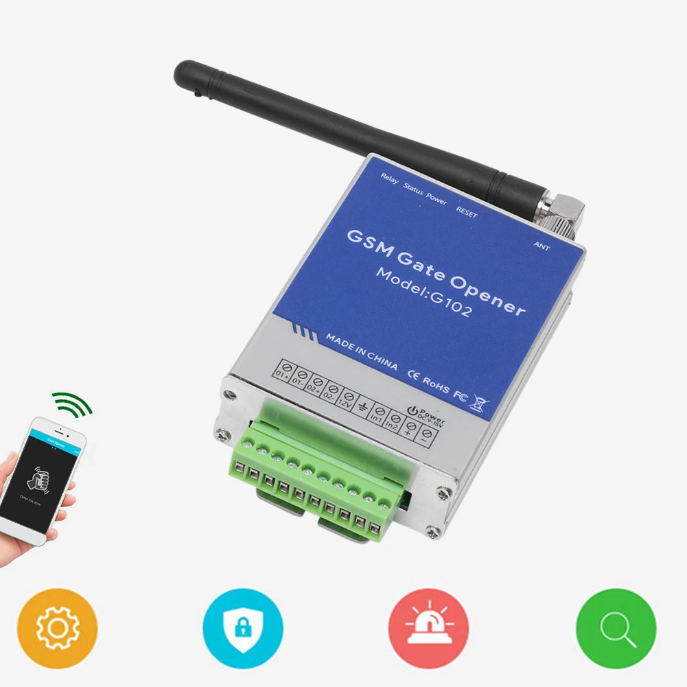 GSM-Toröffner RTU5024 4G – Steuere Garagentor & Türen Per Handy Aus Der Ferne (mit SIM-Karte)