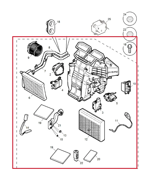 

For MG 6 auto parts, drive shaft, air conditioning assembly, carbon canister, wheel hub, rubber sleeve fixing clamp, rear axle