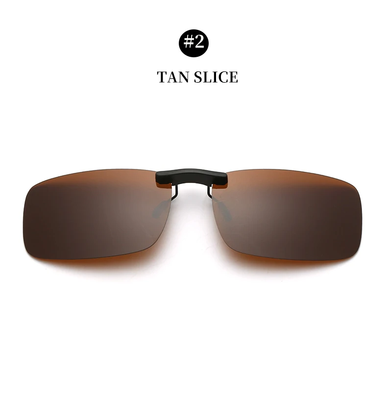 YAMEIZE lunettes de soleil à Clip polarisées sans monture femmes hommes Sport lunettes photochromiques lunettes de soleil Anti-éblouissement Vision nocturne_voghion.com