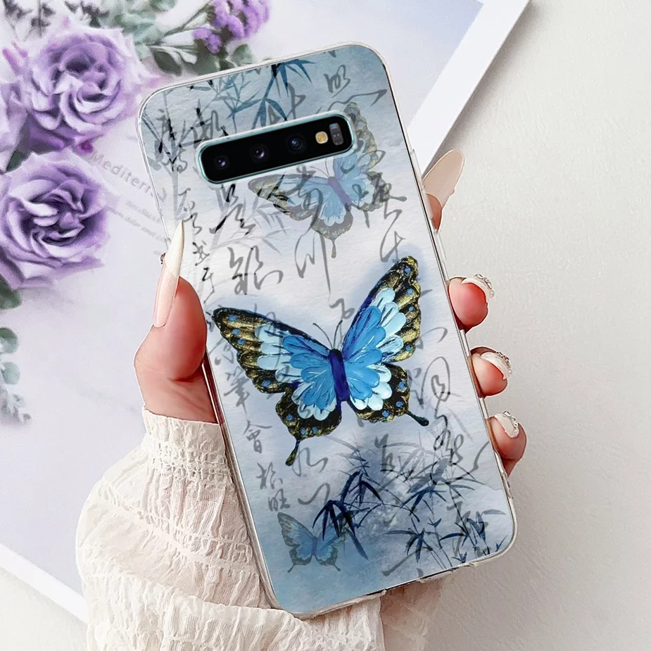 Cute Cat Luxury Painted Soft Silicone Phone Case Cover