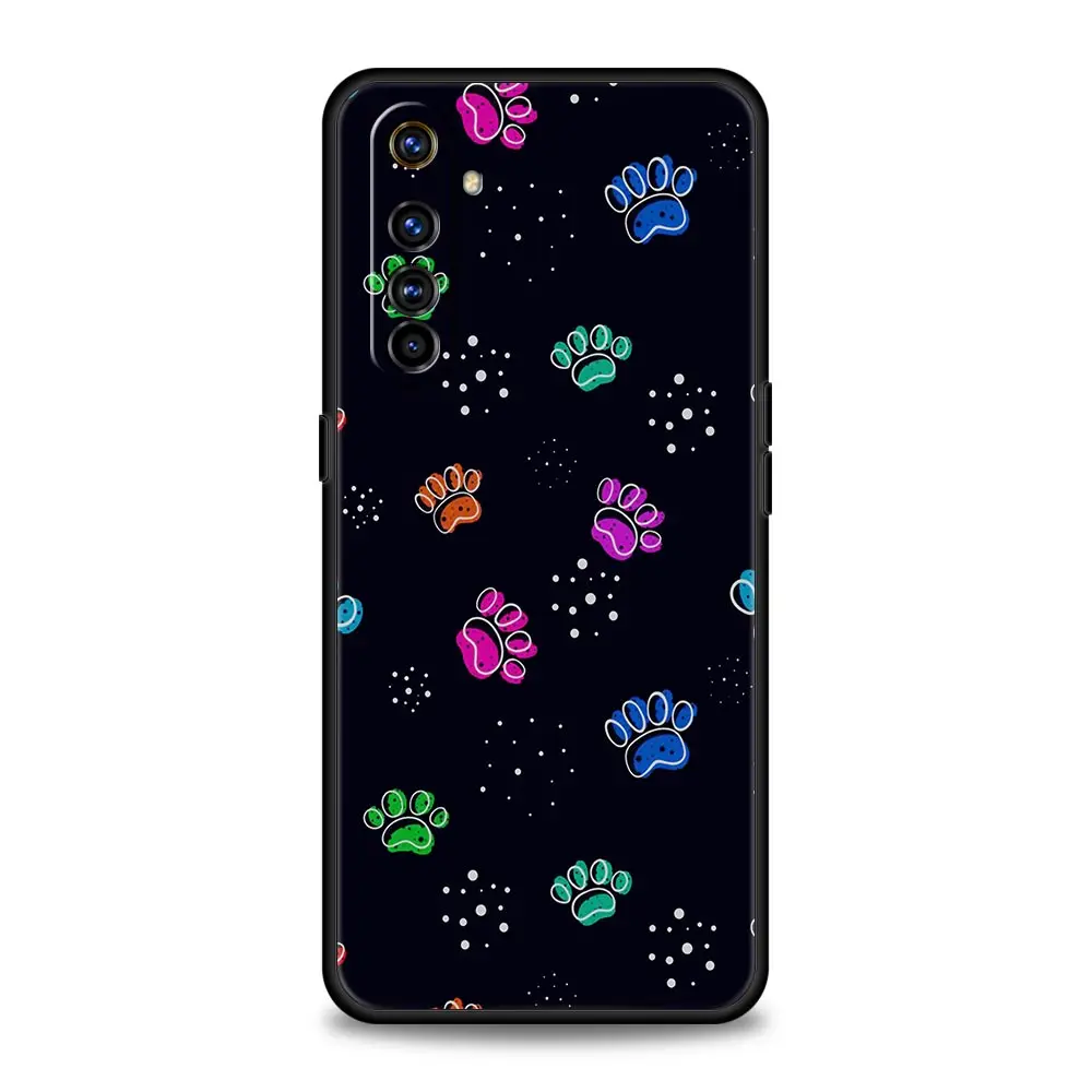 Adorable Paw Love Phone Case - Cute Cat & Dog Design Cover