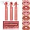 YOUNG VISION Lip Tint Marker Liquid lipstick 3pcs set Nude Matte Shades, Lip Liner and Stick 2-in-1, Long Wearing and Waterproof 1