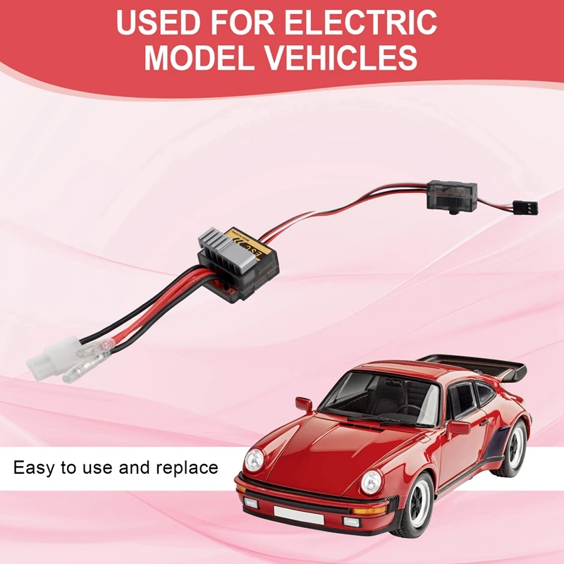 FUFU RC 320A ESC Brushed Electric Speed Controller Brush ESC For RC Car Truck Boat