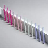 6pcs Coloful Eyebrow Trimmers Blade Shaver Portable Face Razor Eye Brow Epilation Hair Removal Cutters Safety Razor Woman Makeup 2