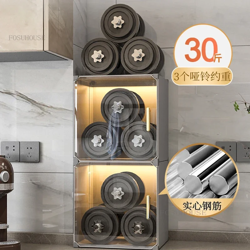Home Wall-mounted Wine Cabinets Light Luxury Desktop Restaurant Bar Floor Storage Cabinet Living Room Wine Small Display Cabinet