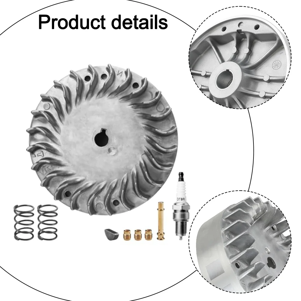 Lightweight Aluminum Flywheel With Valve Springs For 212cc Non-Hemi & Compatible 224cc For GX200 69730 69736 Engines