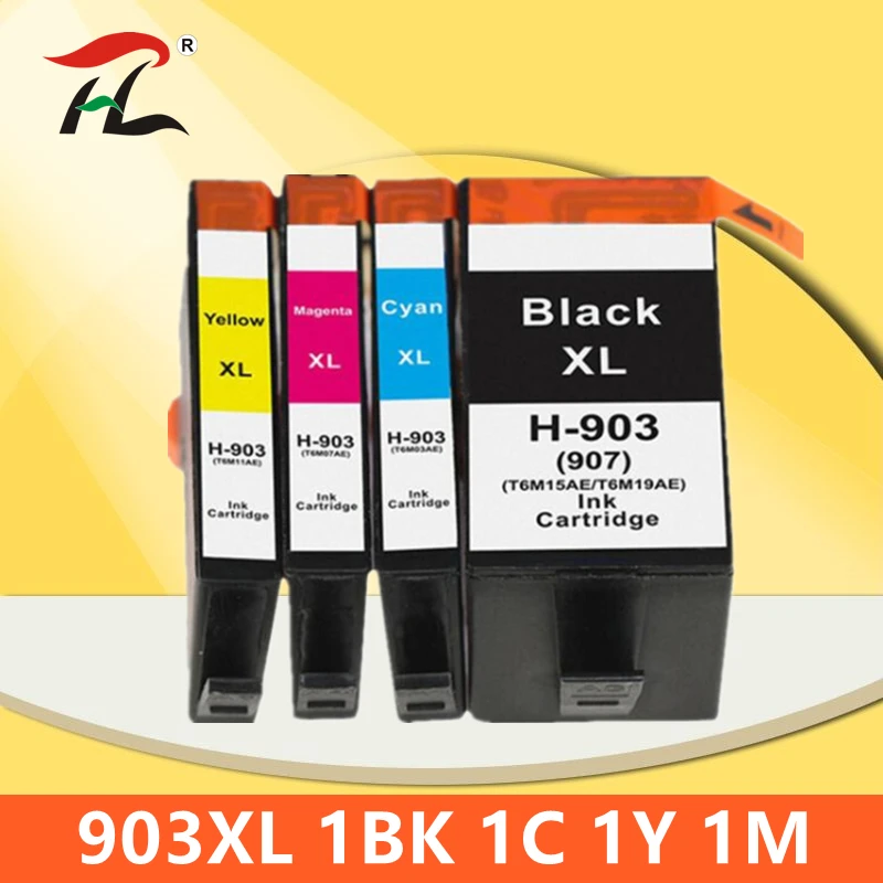 Совместимый картридж с чернилами для HP 903 907 903XL 907XL OfficeJet 6950 6960 6961 6963 6964 6965 6970 6975