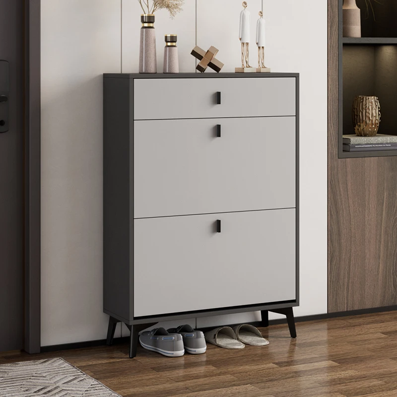 Modern Simple Shoe Save Space Portable Entryway Multilayer