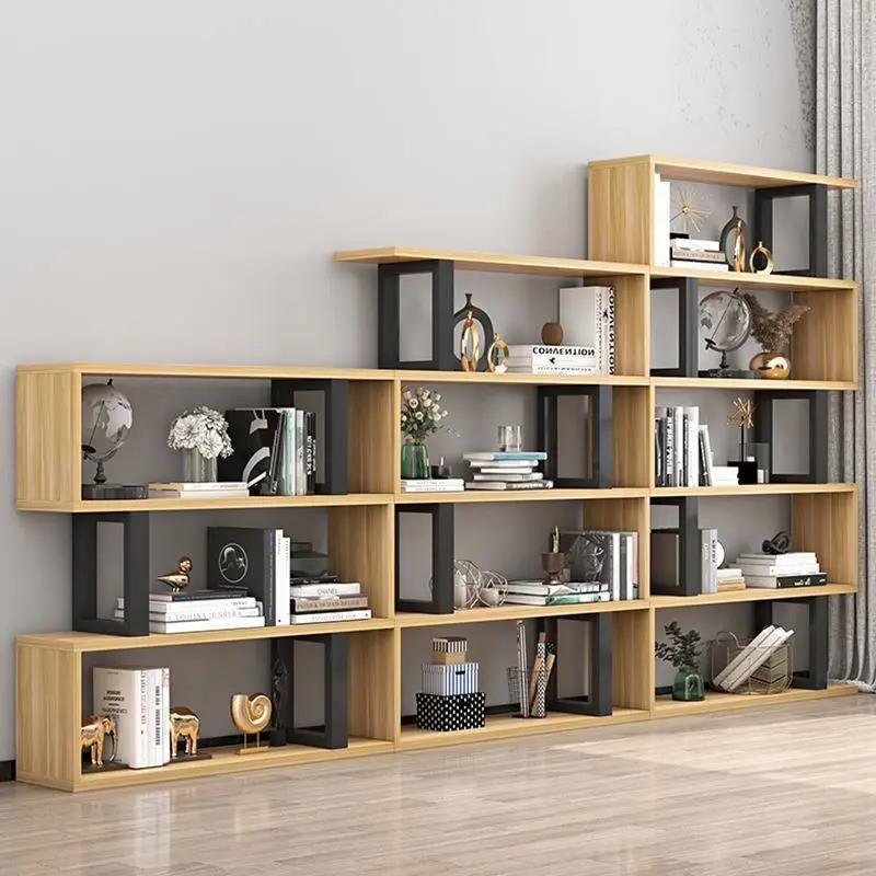 

Креативная настенная книжная полка, современная и Минималистичная спальня, многоэтажная гостиная с перегородками для хранения и демонстрации