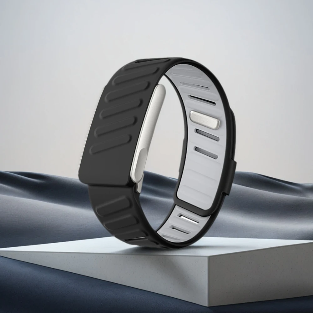 Silicone Watch Band Waterproof Adjustable Rubber Band Sweatproof Silicone Wristband Strap for WHOOP 5.0/MG SportFlex Accessories