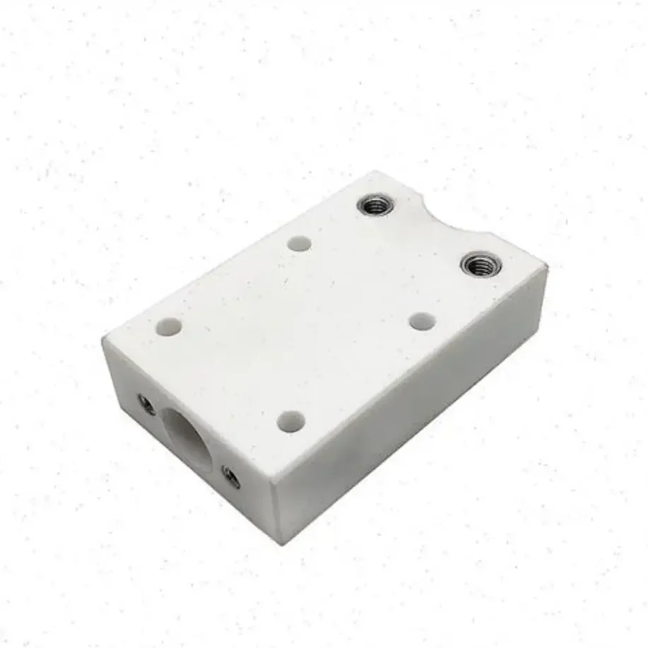 

1pc CNC S302 Fit For SODICK Wire Cut EDM Machines Part Lower Ceramics Insulation Block M3 Lengthened 76.5*50*20