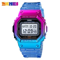 SKMEI 1622 Luxury Digital Women Wristwatches Lady Cool Color Shockproof Waterproof Sports Girl Watch for Woman 1410 reloj mujer