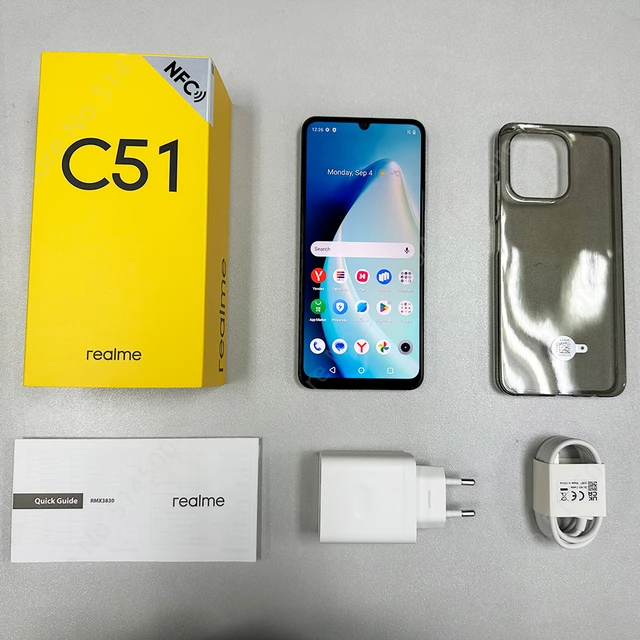 World Premiere] realme C51 NFC 6.74 ''90Hz Display50MP fotocamera 5000mAh  batteria 33W SUPERVOOC carica potente processore Octa Core - AliExpress